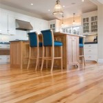 Beautiful And Durable Natural Birch Hardwood Flooring For Kitchen