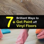 How To Get Dried Paint Off Vinyl Floor